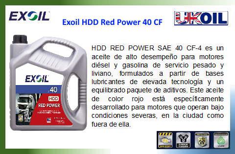 Exoil HDD Red Power 40 CF